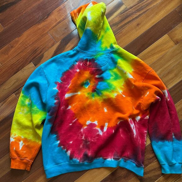 Tie-Dyed Hoodie - Gildan -  XL - Picture 2 of 3